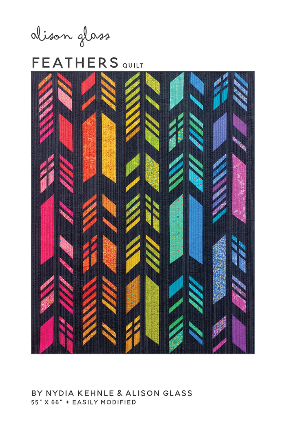 Feathers Quilt Pattern  by Nydia Kehnle & Alsion Glass