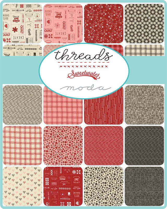 Threads by Sweetwater 5" Charm Pack -  for Moda