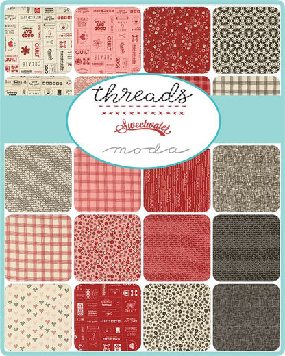 Threads by Sweetwater 5" Charm Pack -  for Moda