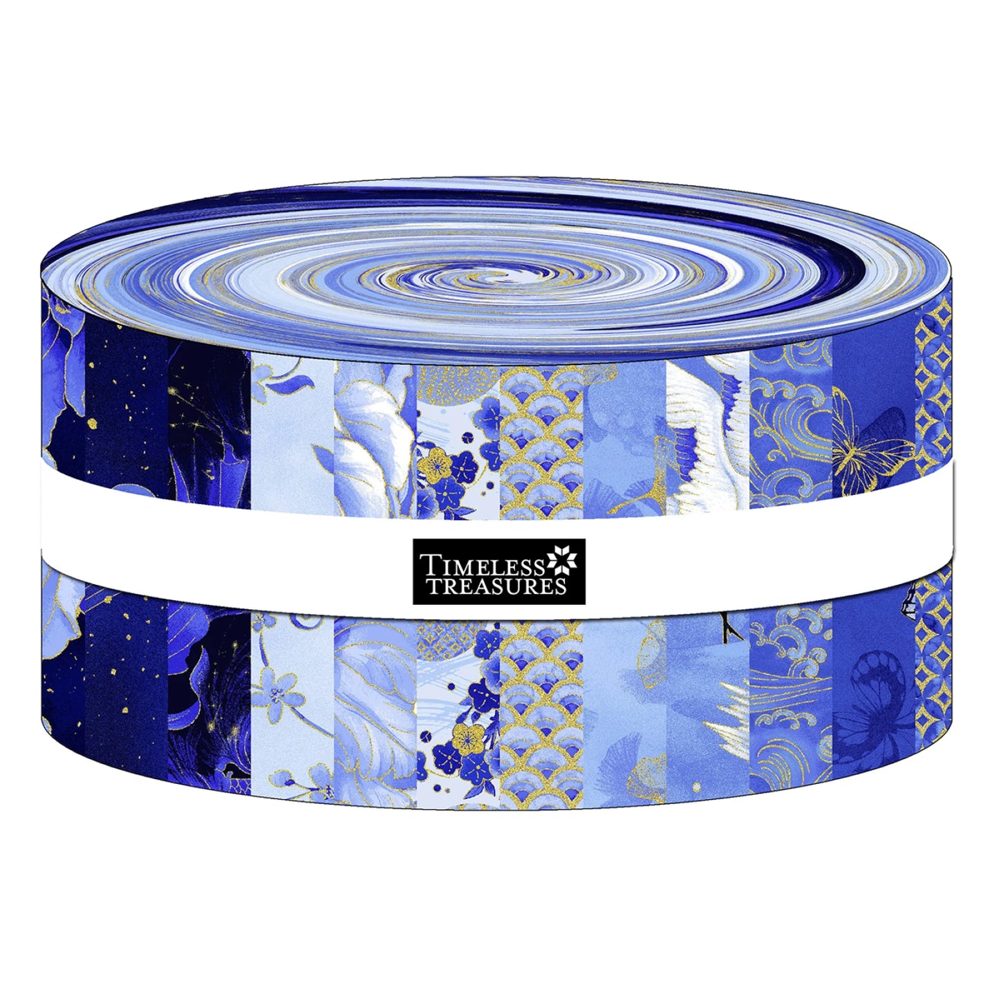 Jelly Roll - Moonlight from Timeless Treasures 2.5" Strips