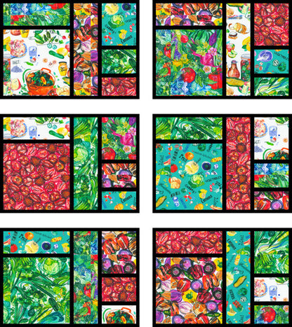 Pick 6 Placemats Pattern by Elise lea for Robert Kaufman - Free Download