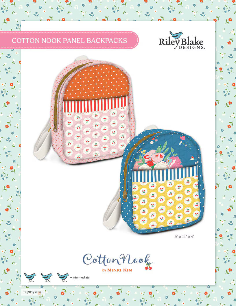 Cotton Nook Panel Backpacks-  Free Download