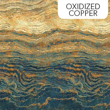 Stonehenge Ombre  11 by Northcott -  Oxidised Copper  DP27235-68 - Remnant