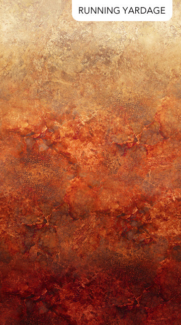 Stonehenge Ombre by Northcott - Oh Canada 13 - Rust Multi  £1.60/10cm