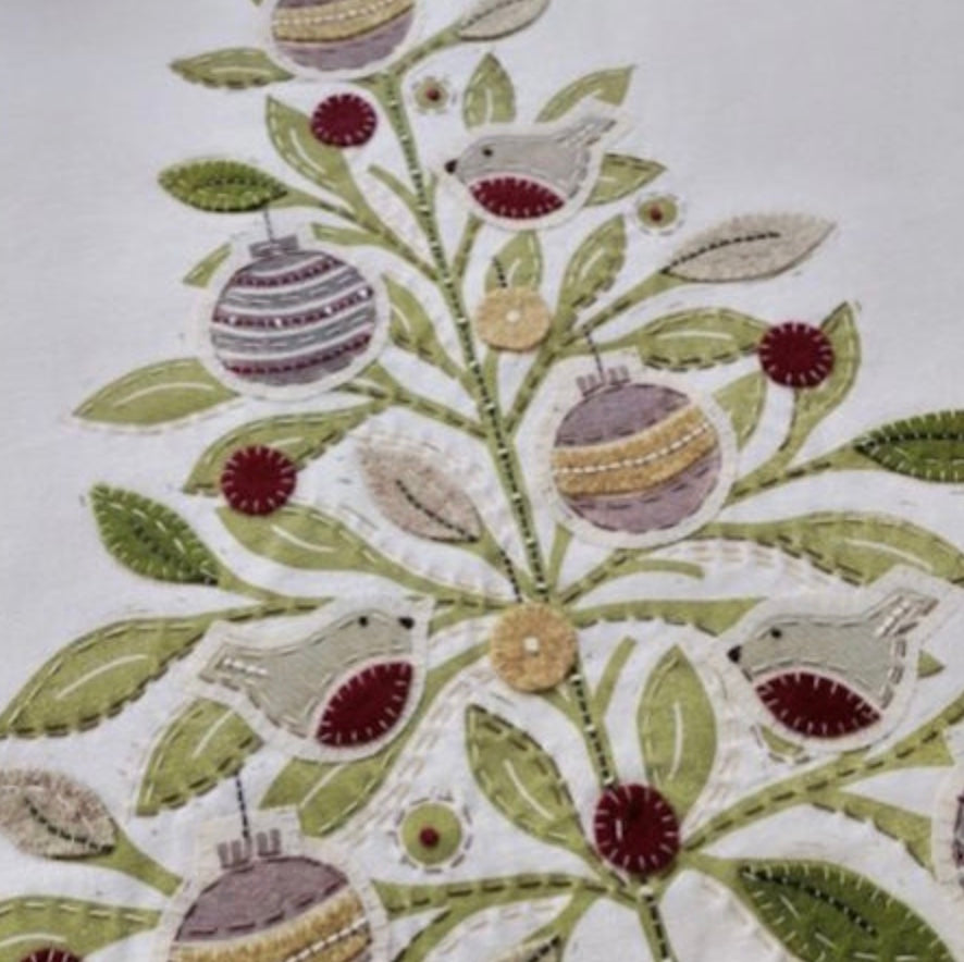 18/07/26 Christmas Lino Print Embellishment   - Workshop with Louise Nichols *Suitable for Beginners  (Sewing machine not required but might be handy) - 10am to 4pm