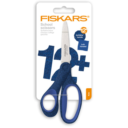 New - Fiskars Left Handed "School" Scissors - Blue