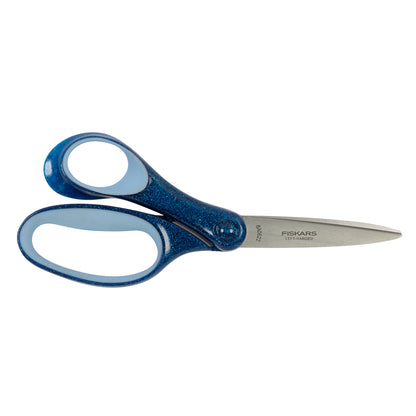 New - Fiskars Left Handed "School" Scissors - Blue