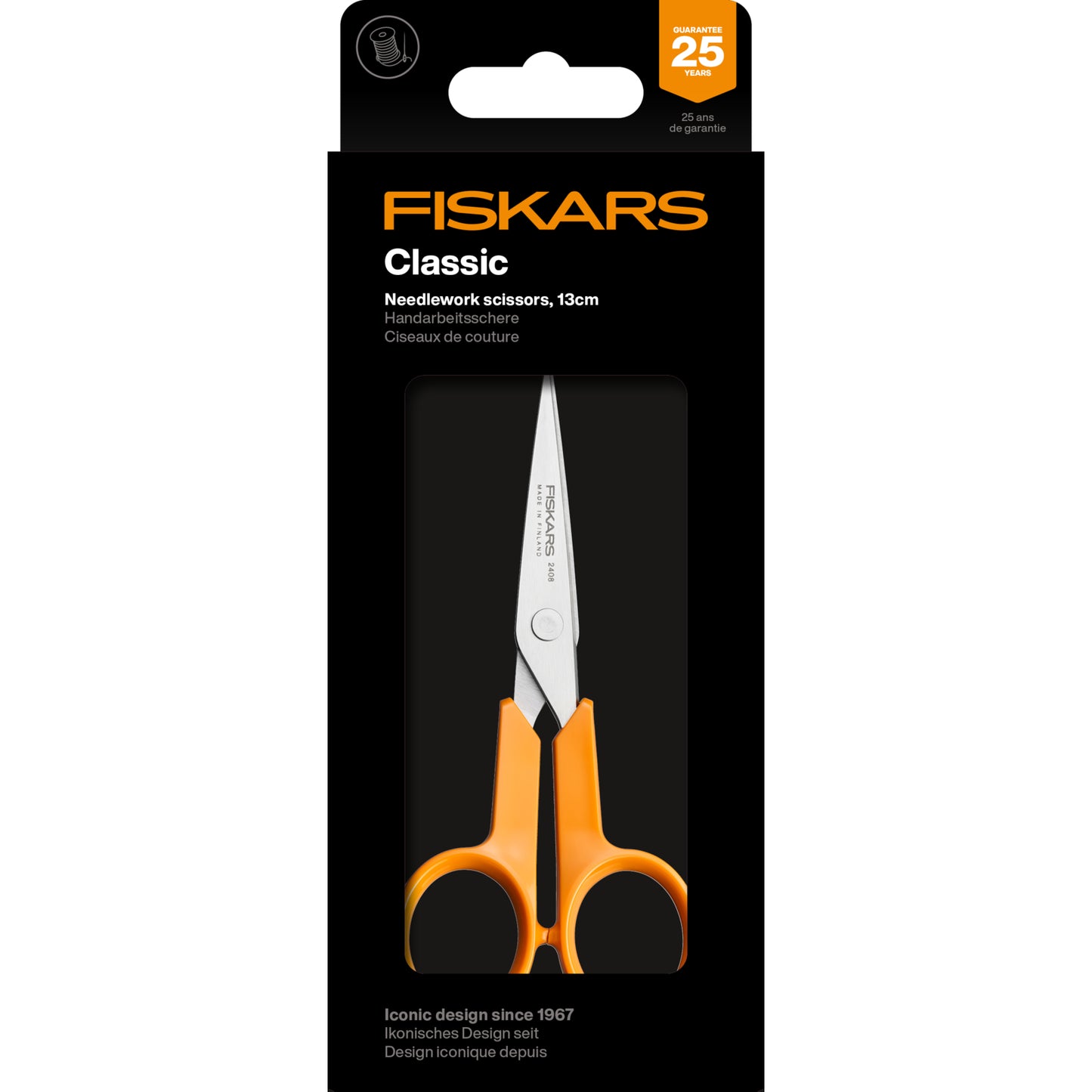 Fiskars Classic Needlework Scissors - Size 13cm