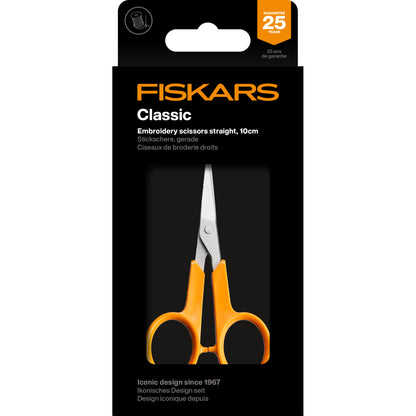 Fiskars Classic Straight Embroidery Scissors - 10cm