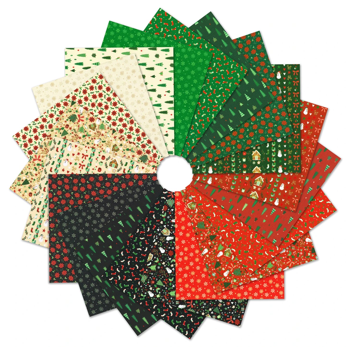 Fat Quarter Bundle - Tiny Tidings by Robert Kaufman