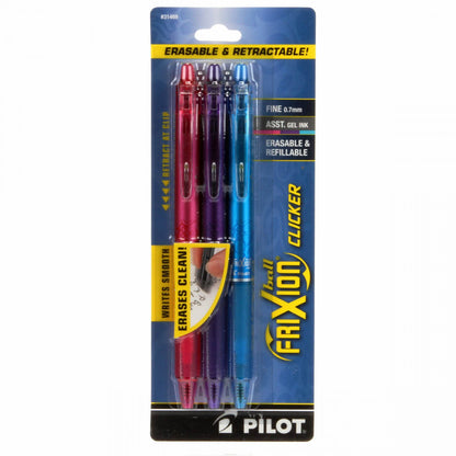 Frixion Pen - Black, Purple, Turquoise, Red and Green