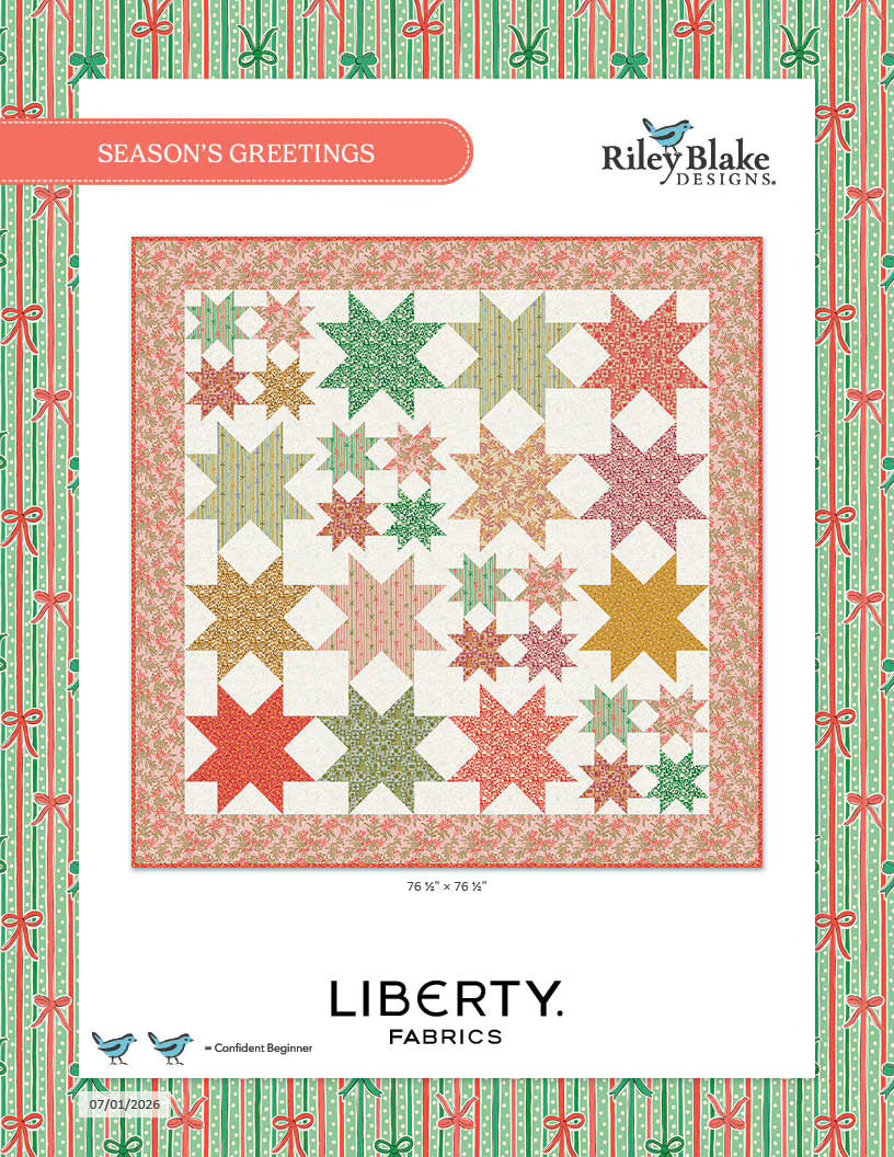 Season's Greetings Quilt - Free Download