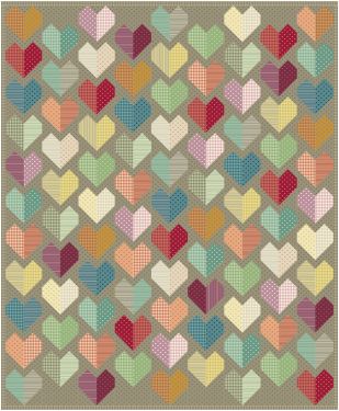 Here is my Heart by Laundry Basket Quilts- Free Download