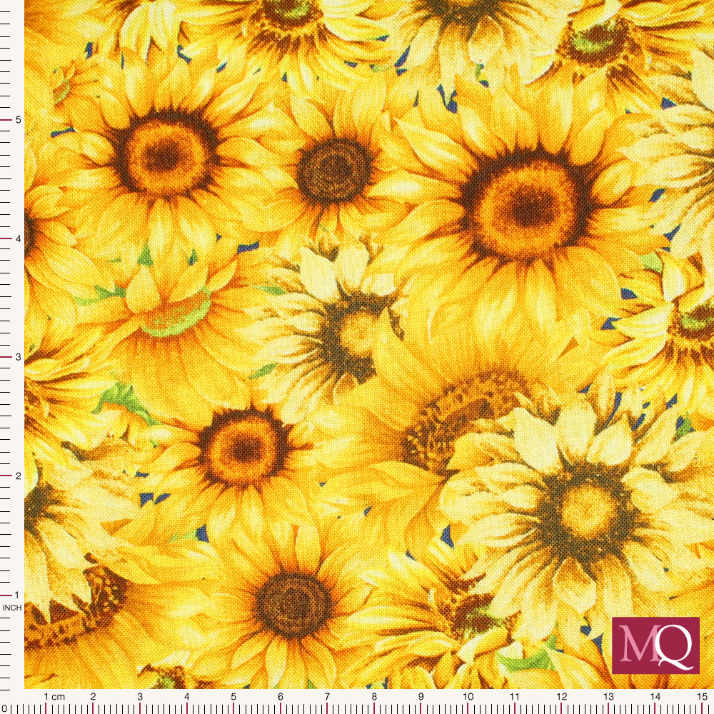 Fleur by Timeless Treasures - Sunflower