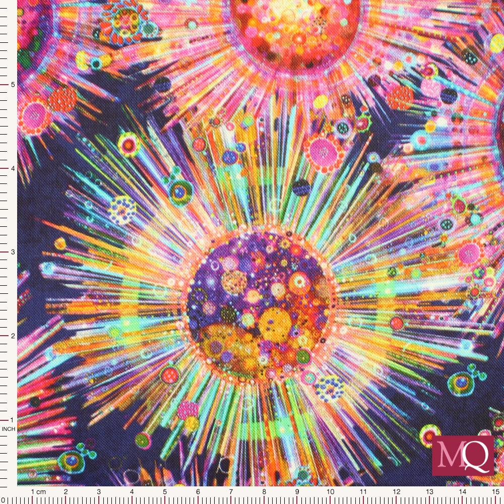 Colorburst by Noemi Ibarz for P and B Fabric
