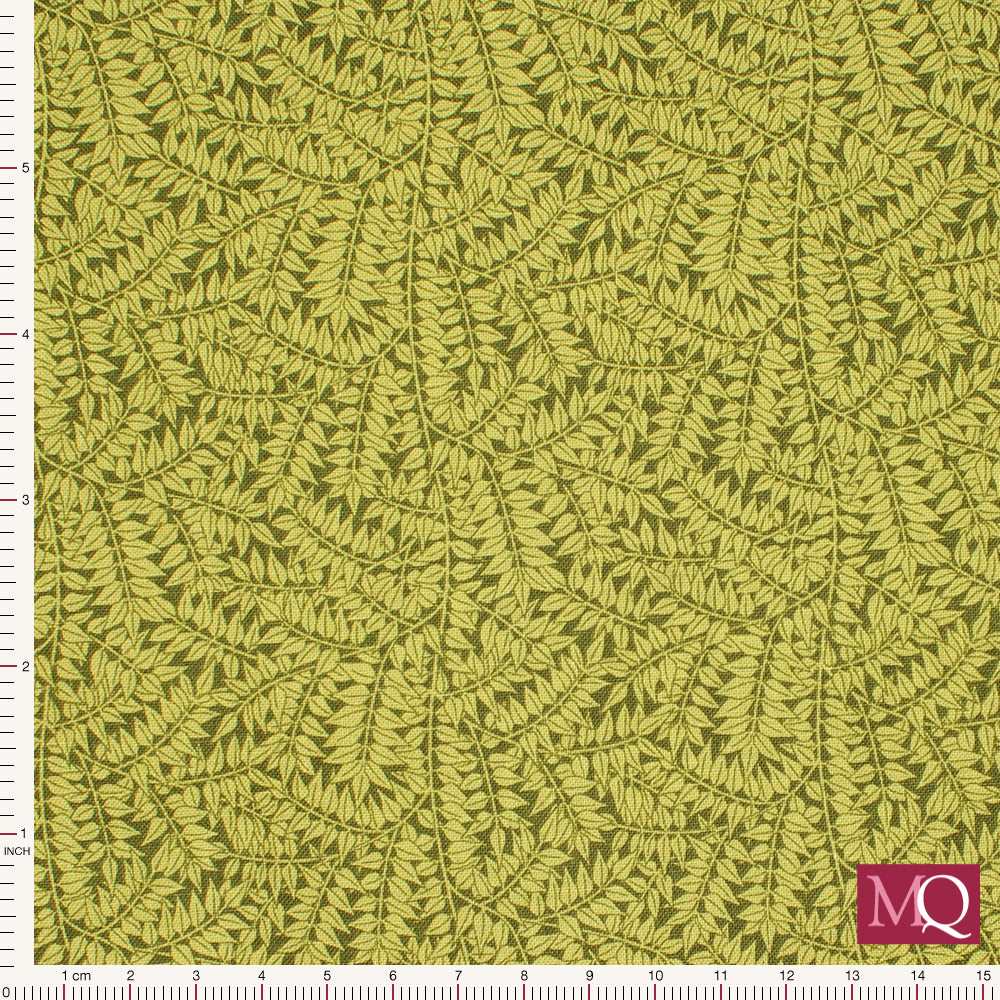 Morris Manor -  by Barbara Brackman for Moda -Sage