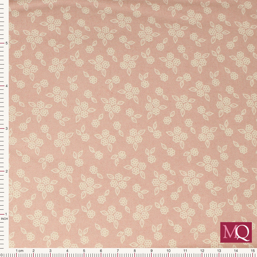 Pastel Prairie by My Sew Quilty Life for Moda. Fading Rose Remnant