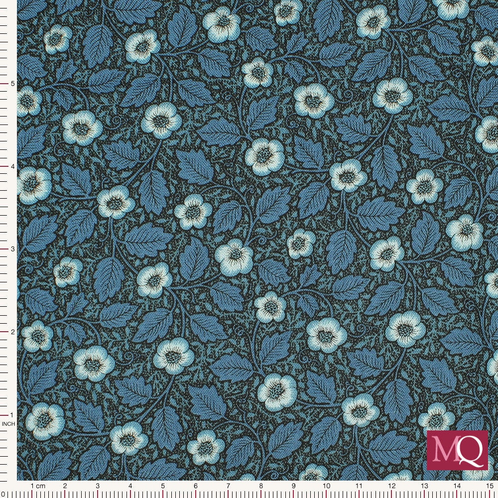 Morris Manor -  by Barbara Brackman for Moda -Twilight