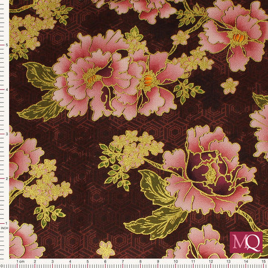 Imperial Collection - Graceful Crane from R Kaufman - Plum