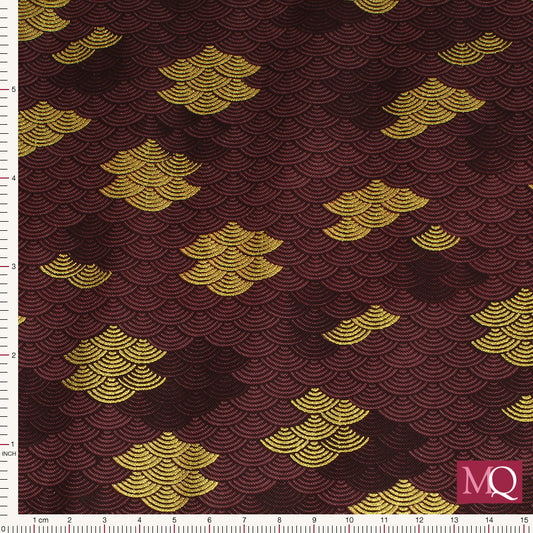 Imperial Collection - Graceful Crane from R Kaufman - Plum