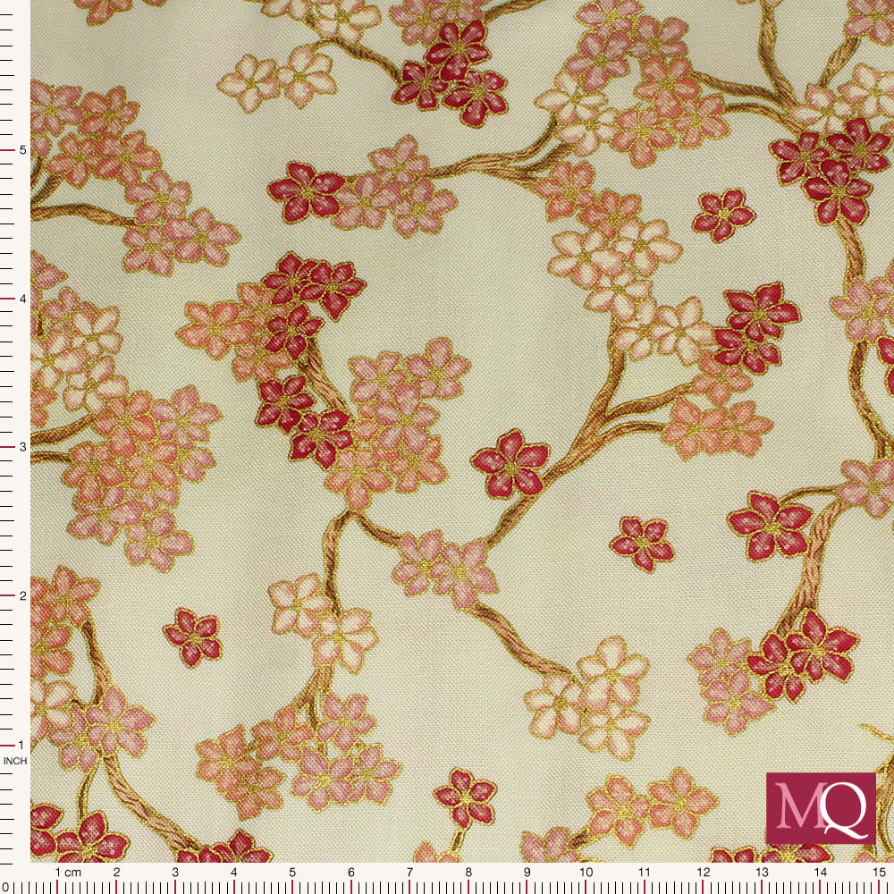 Imperial Collection - Graceful Crane from R Kaufman -Cream