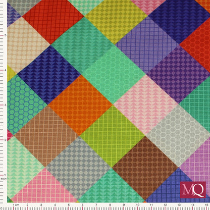 Animal Alphabet -Patchwork Multi by Lewis and Irene