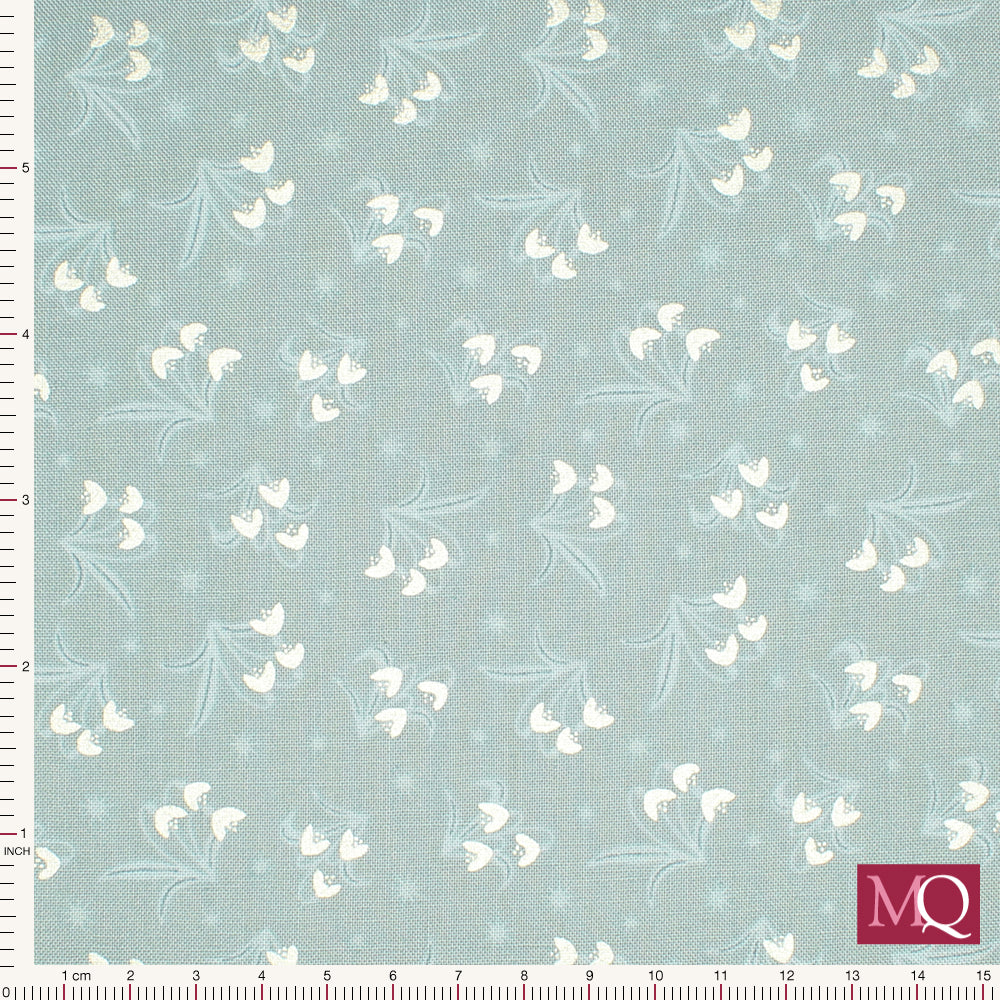 A Winter's Moon by  Lewis and Irene - Snowdrops on Warm Grey