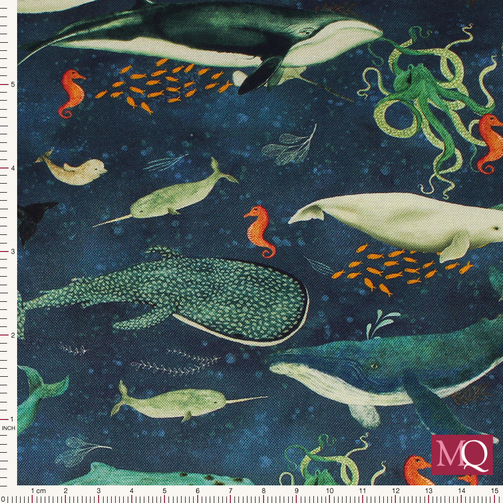Deep Blue  by Katherine Quinn for Windham  Creatures of the Sea