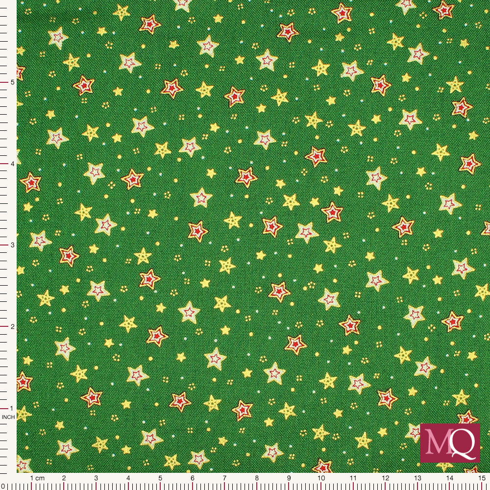 Jolly by Makower -Sparkle Green 125/G