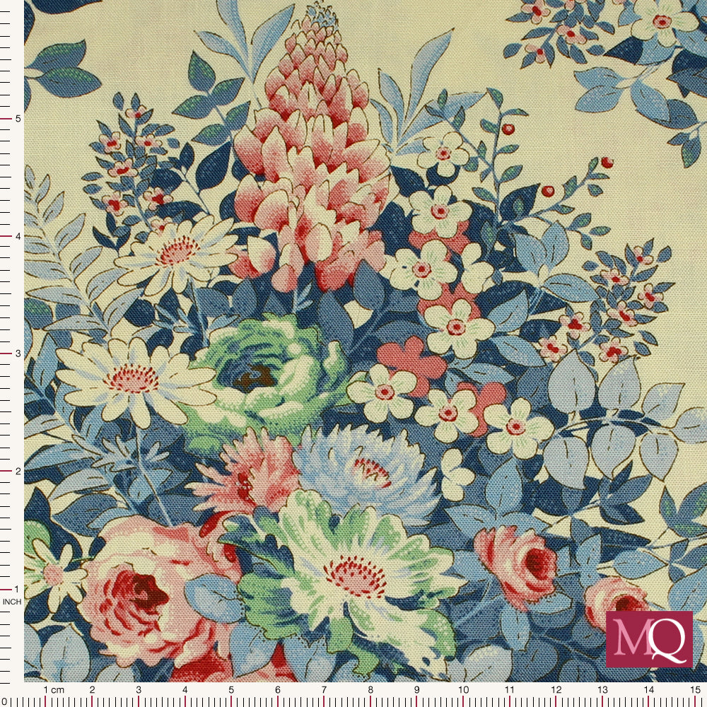 Something Blue by Tilda - Whimsy Flower - cream