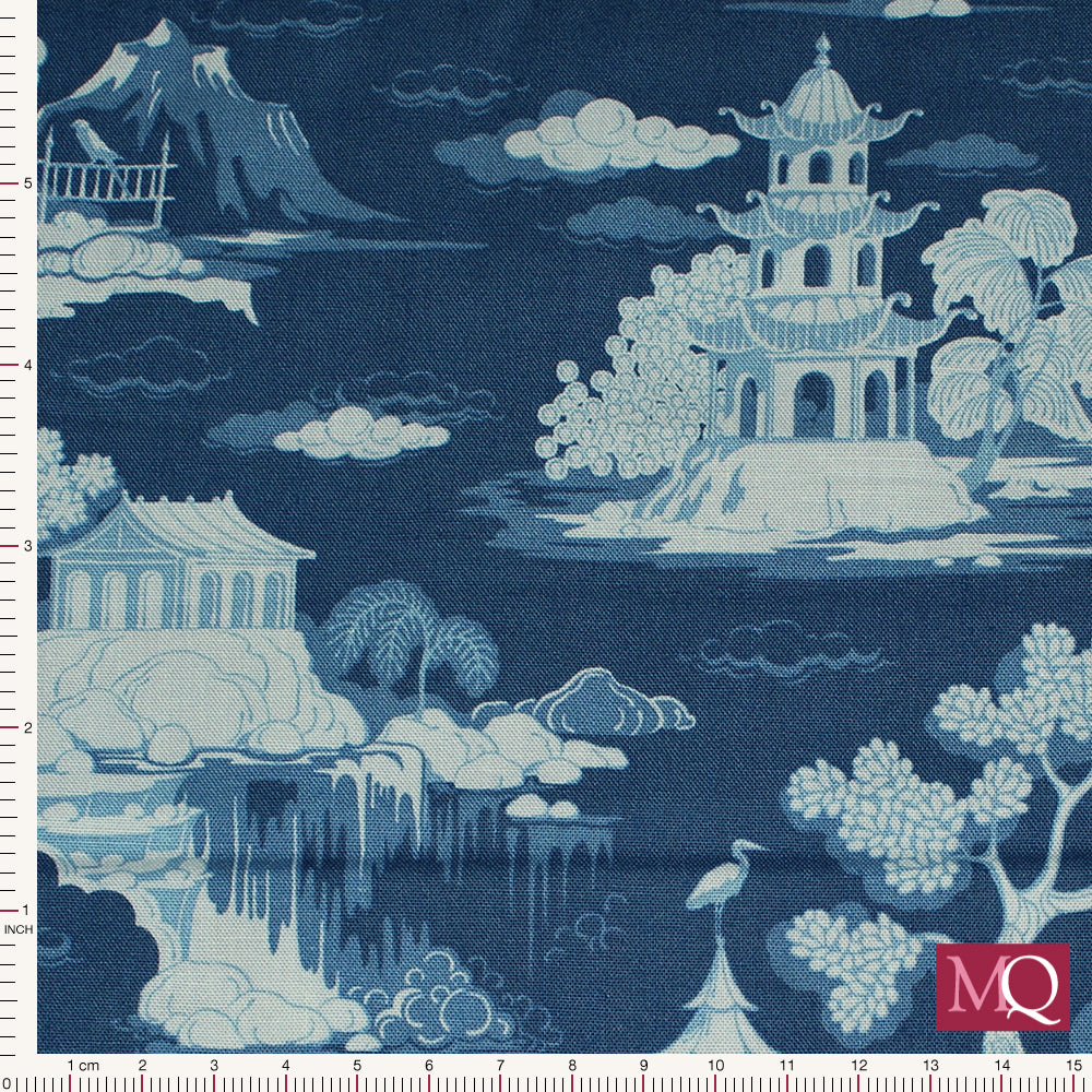 Something Blue by Tilda - Cotton View Night