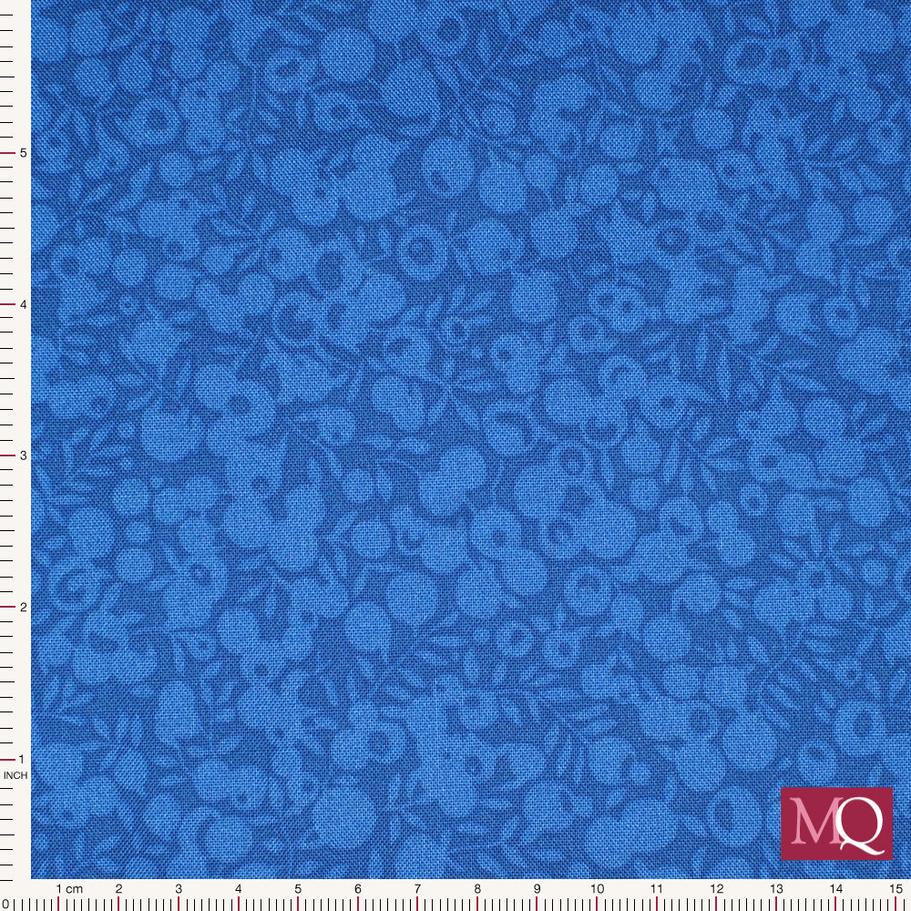 Wiltshire Shadow from Liberty London -  Royal Blue Remnant