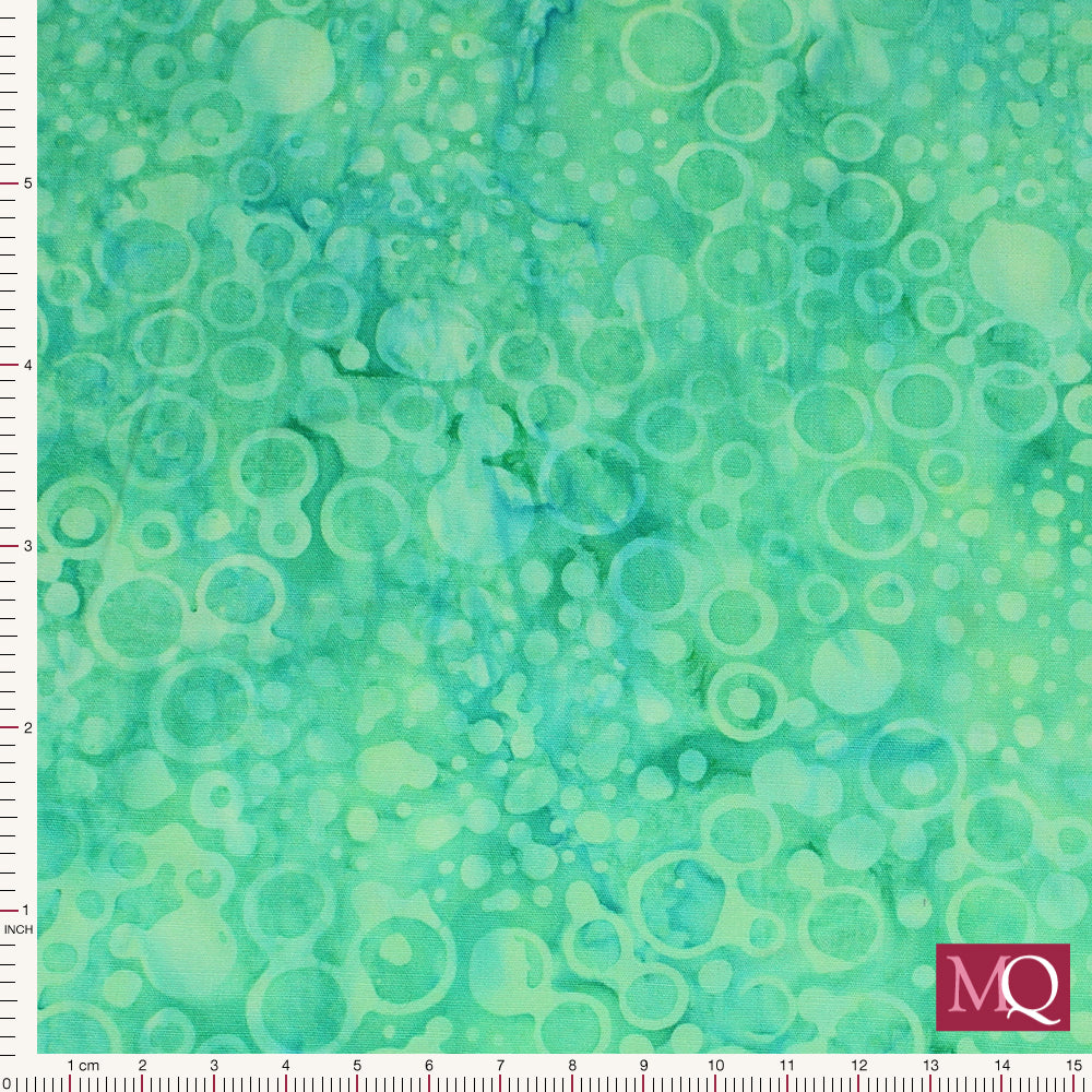 Bali Batik by Anthology - Mediterranean Sea - Jaqueline De Jonge - Turquoise Meadow