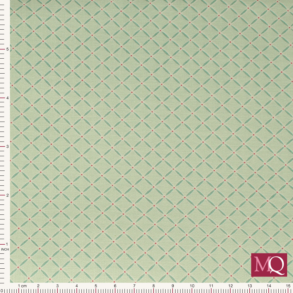 Le Petit Escargot by Lori Woods for Poppy Cotton -Slow Down Teal