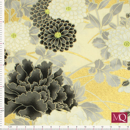 Toki by Nutex - 66630 2-black/Gold /Metallic £1.50/10cm