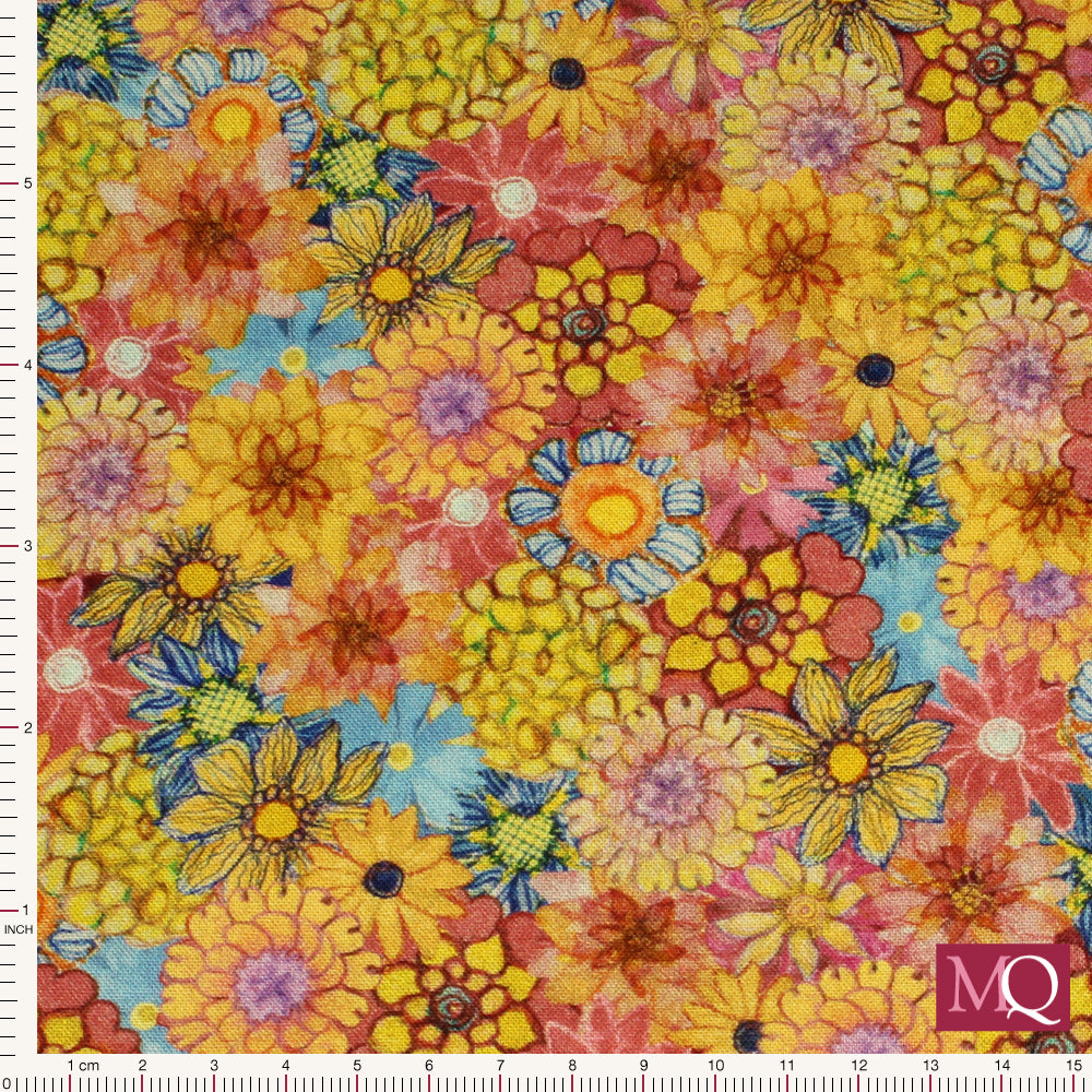 Fleur by Timeless Treasures - Pink
