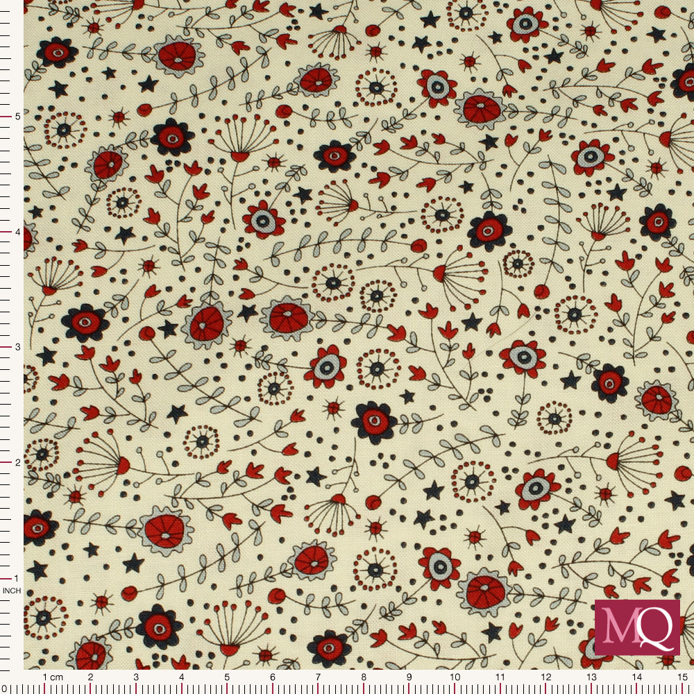 Independence Day by Sweetwater for Moda - Floral
