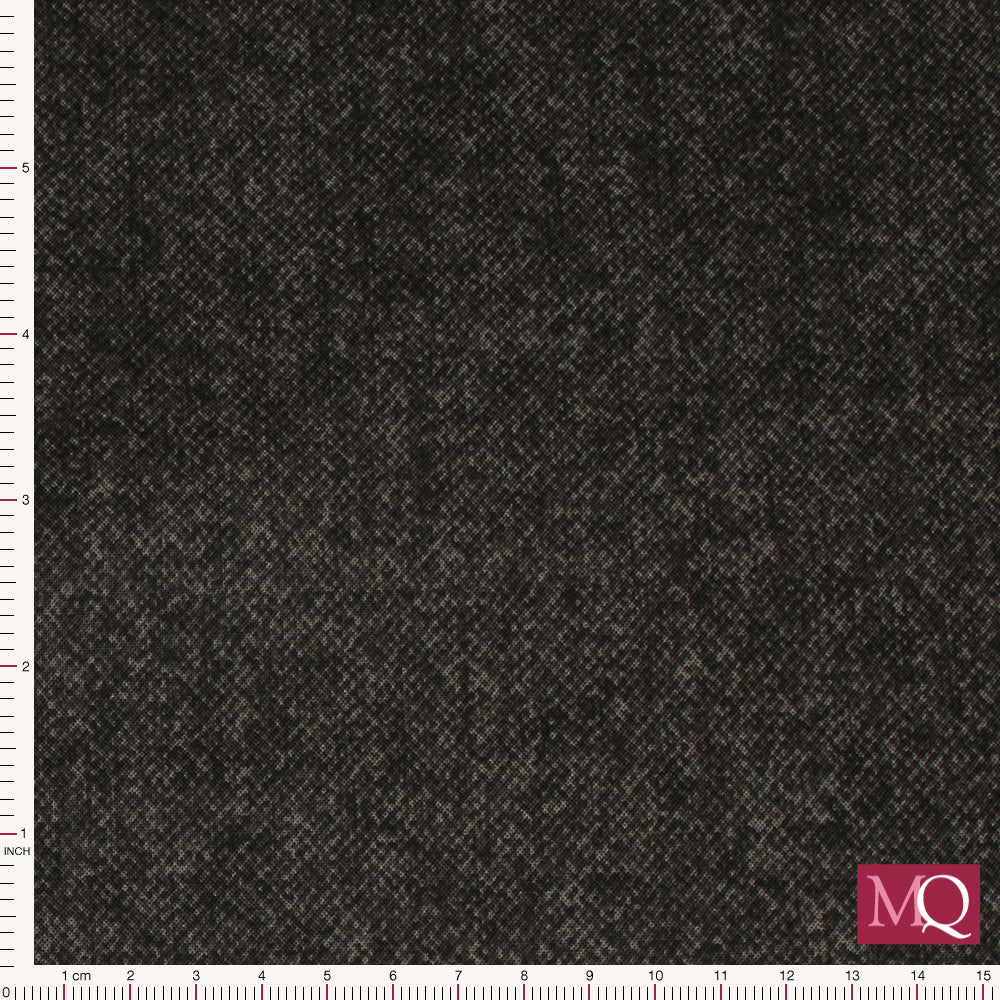Winter Wool Cotton by Cheryl Haynes for Benartex - Charcoal