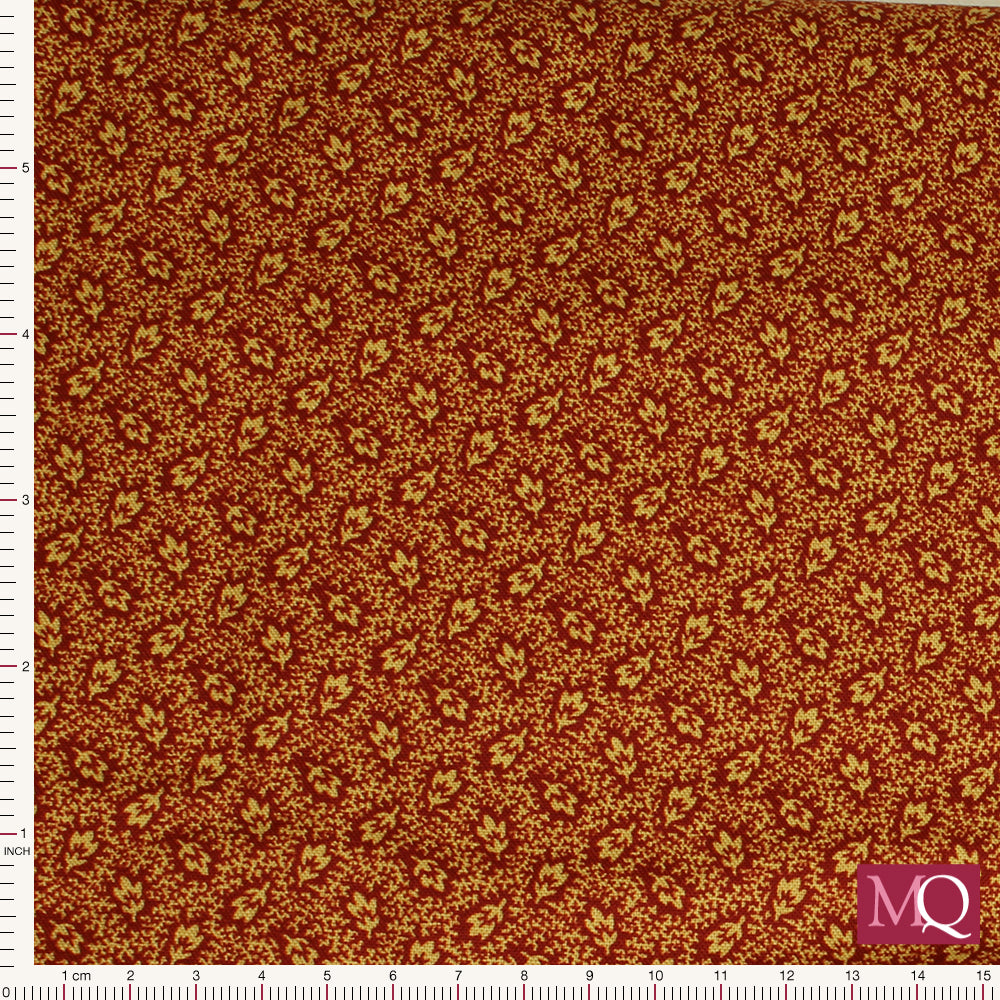 Madison Manor Revisited by Jo Morton for Makower - Tossed Flower Red