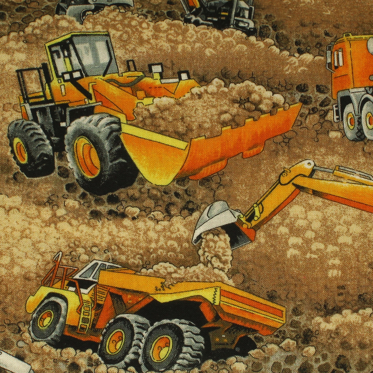 Trucks and Diggers by Nutex - Scenic Beige