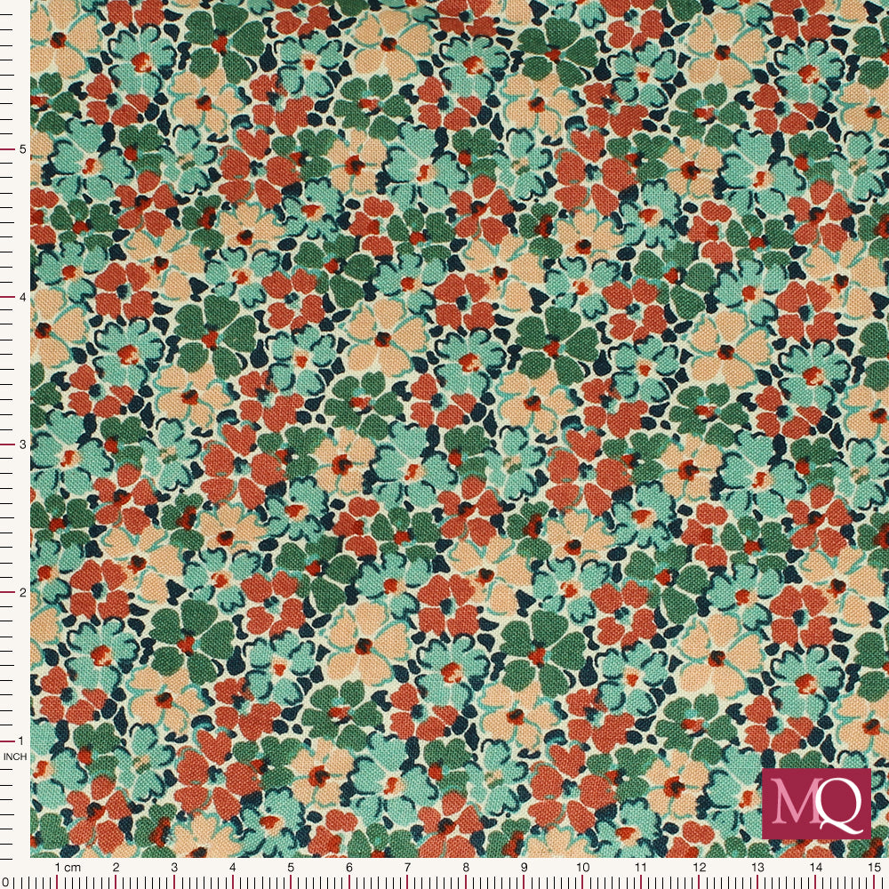 Liberty - The Winterbourne Collection 1 - Primula Posey-04775735B- Remnant