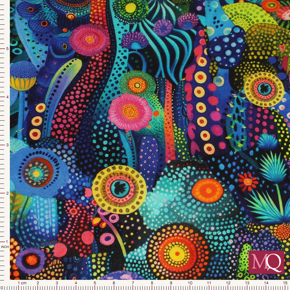 Fleur by Timeless Treasures -  Night
