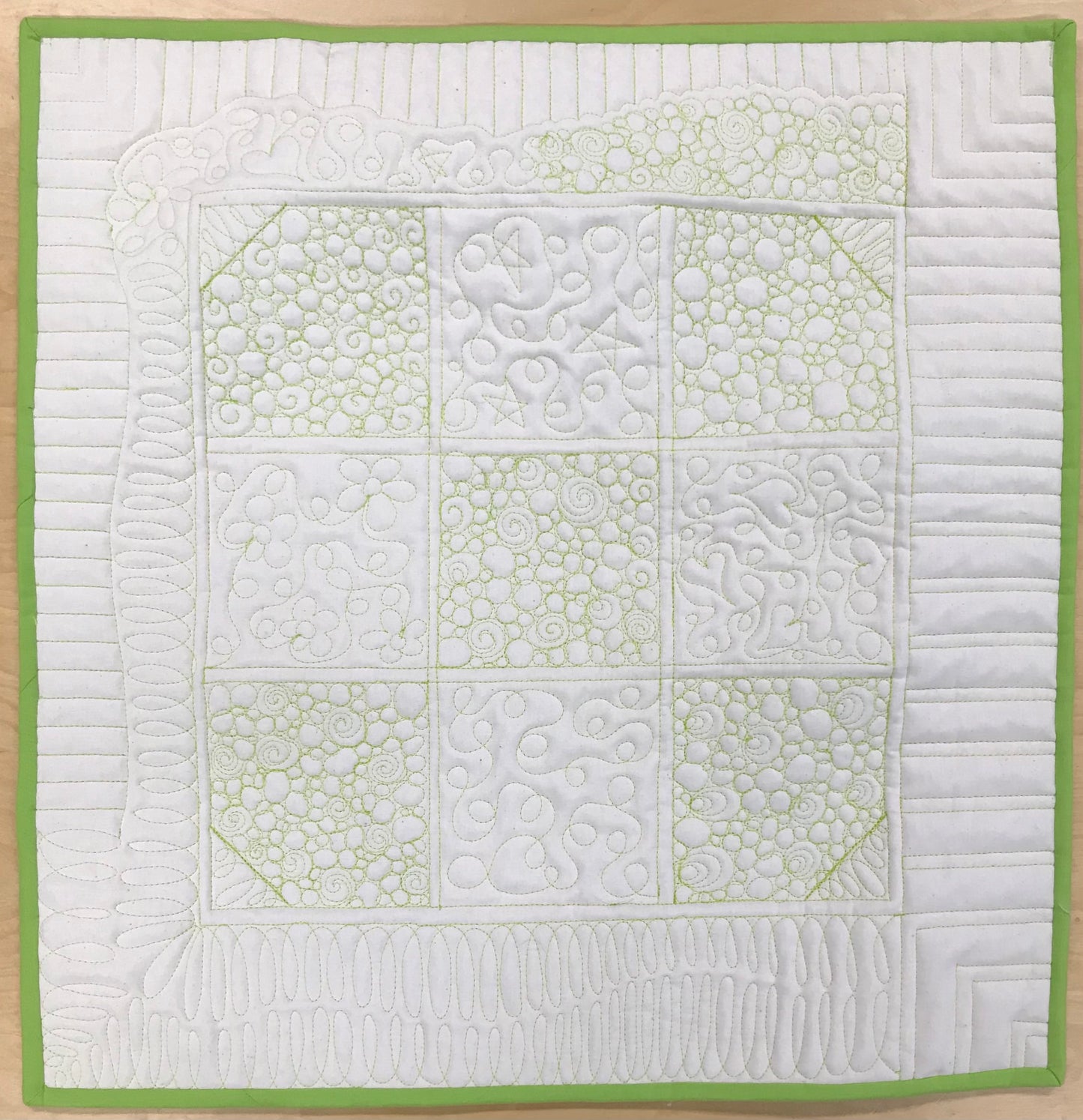 22/08/26. Free Motion Quilting  Workshop with Andrea Ashwell 10:00 till 4:00  Machine and Free Motion Quilting Foot required