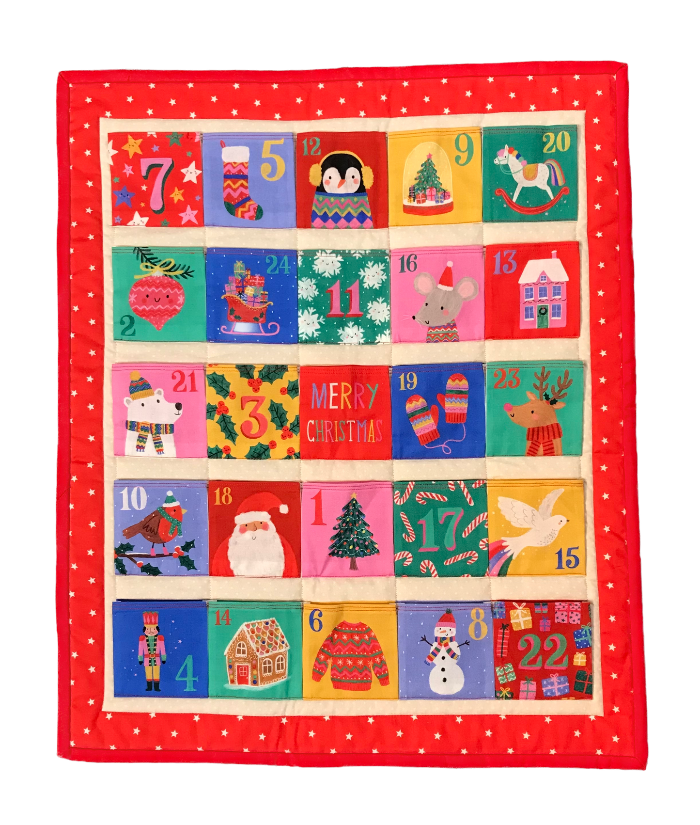 Bright and Jolly Advent Panel by Dashwood  panel Reduced