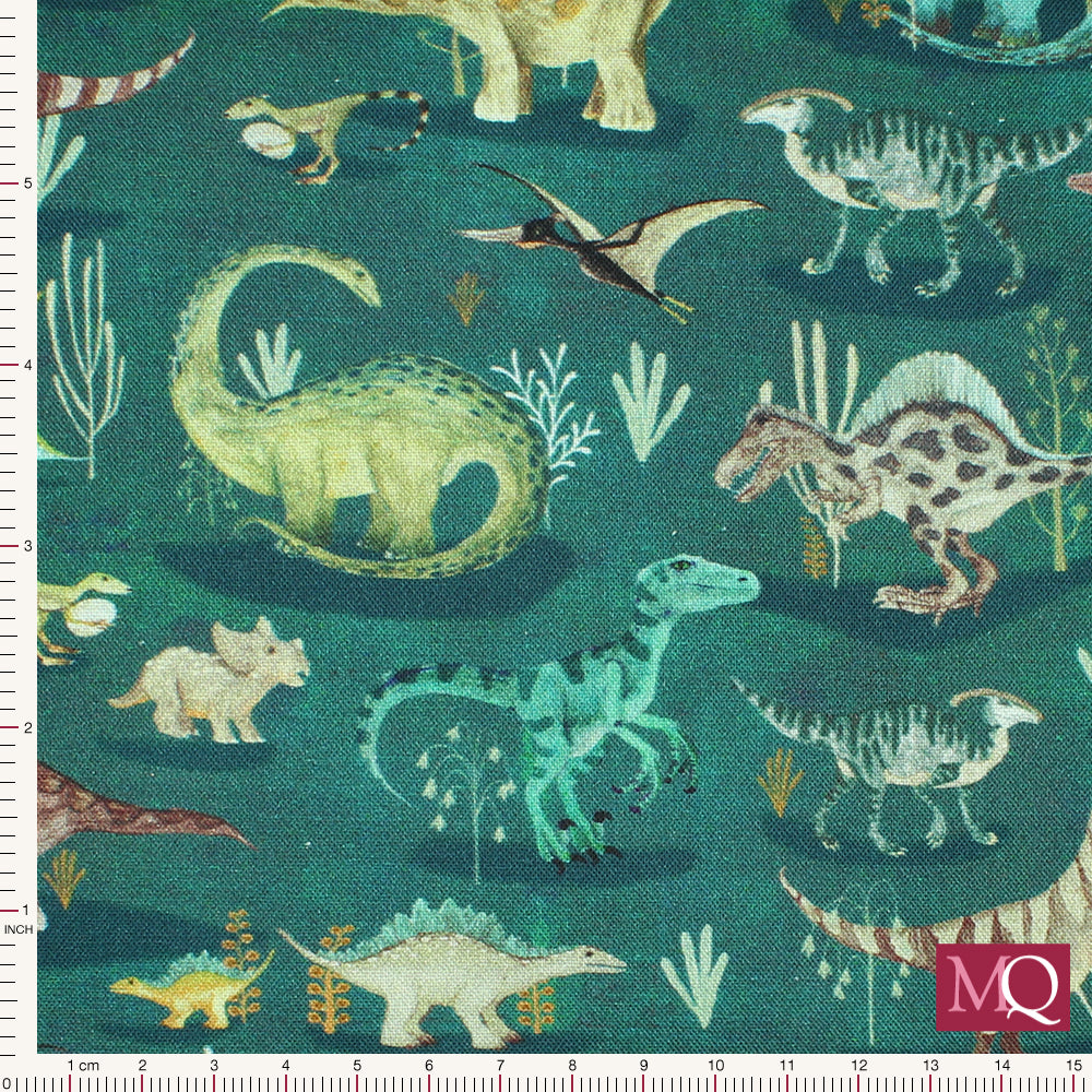 Age of the Dinosaur  by Katherine Quinn for Windham Fabrics - A Moment in Time