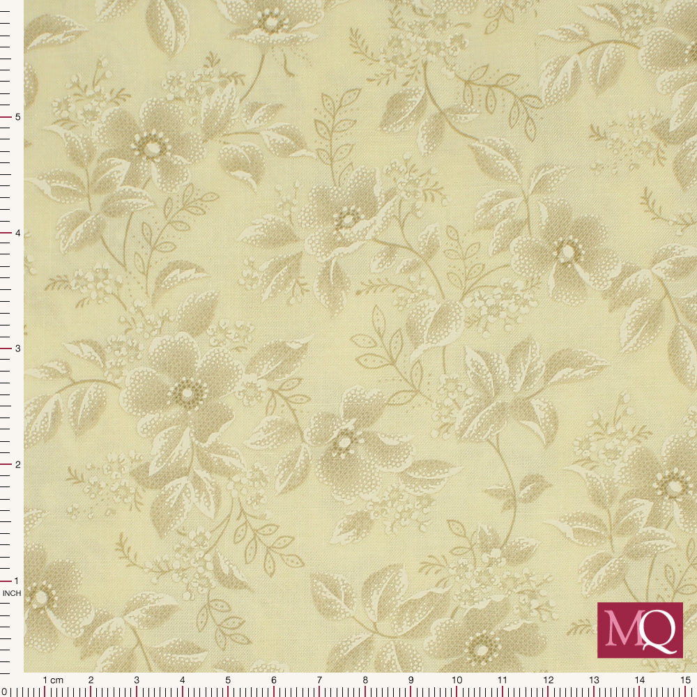 Cascade by 3 sisters for Moda - Delicate Blossoms Cloud/Beige 44321 11