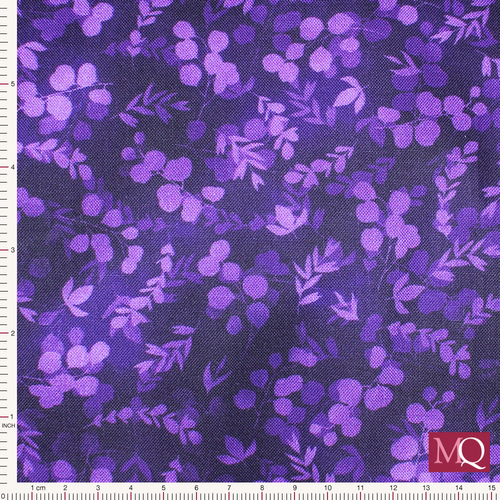 Fusions Backing Fabric by Robert Kaufman - 108" Wide- Eggplant  £22m