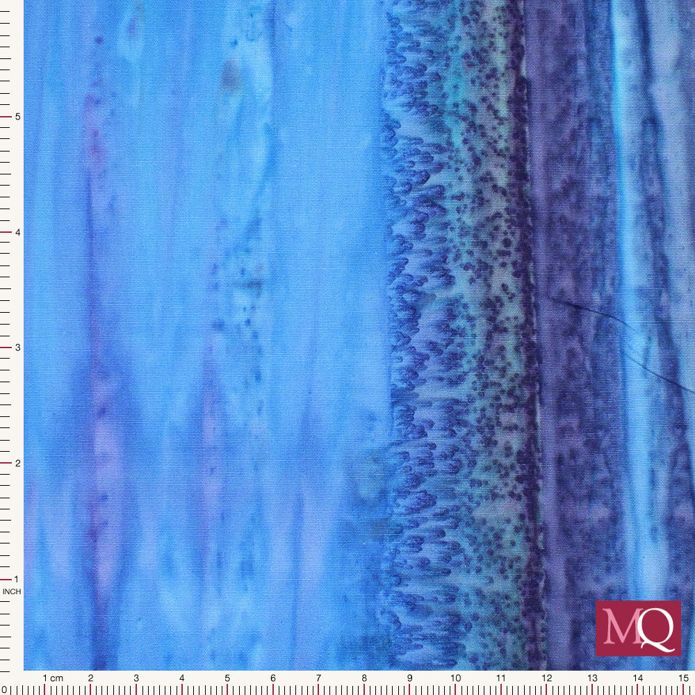 Kingfisher Batik - Mazarine Blue  Remnant