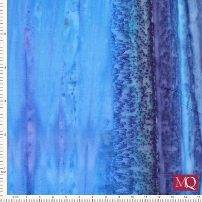Kingfisher Batik - Mazarine Blue  Remnant