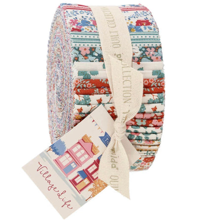 Fabric Roll - Tilda Village Life - 40pcs